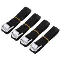 【YD】 4pcs 25mm x1.5M Car Tension Rope Tie Down Ratchet Luggage Metal Buckle Straps Motorcycle