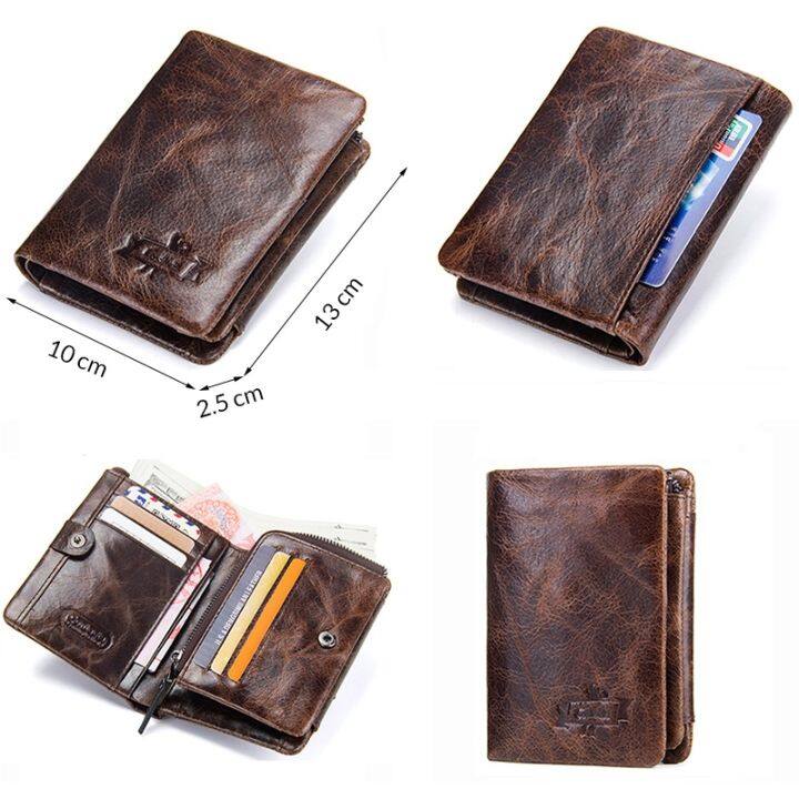 layor-wallet-ติดต่อ39-s-หนังวัวแท้ผู้ชายกระเป๋าสตางค์พับกระเป๋าสตางค์การออกแบบแฟชั่นแบรนด์กระเป๋า-id-ผู้ถือบัตรที่มีกระเป๋าซิปเหรียญ