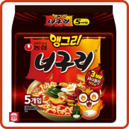 Nongshim Angry Raccoon Noodles 605g121g 5p