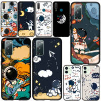 ปก เคสโทรศัพท์ อ่อนนุ่ม G174 MB25 Creative Design Art Nasa Astronaut Moon ซิลิโคน Coque หรับ OPPO A17 A3S A5 A9 A7 A54 A12 A15 A16 A5S A37 Neo 9 A59 F1S A83 A1 A92 A72 A52 F5 F7 F9 A7X A15S A16S A56 A55 F11 Pro A94 4G A95 A53S A17K Phone Casing