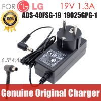 สายเครื่องชาร์จอุปกรณ์ไฟอะแดปเตอร์ AC 19V 1.3A ADS-40FSG-19 19025 GPCU-1โทรศัพท์แอลจีเครื่องนอกปลดล็อคใหม่