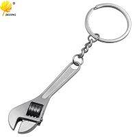 【YF】 Mini Metal Adjustable Tool Wrench Spanner Key Chain Ring Keyring Gift