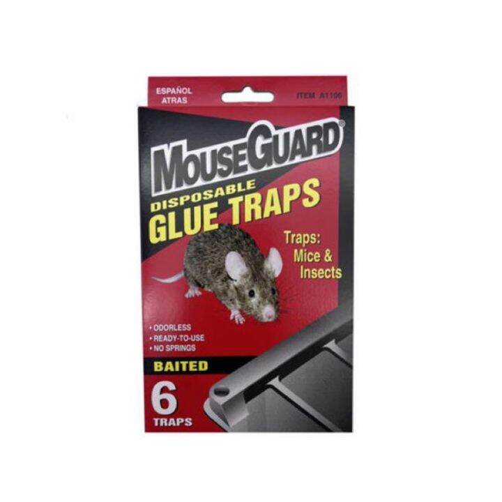 The MouseGuard Baited Glue Mouse Traps 6 traps Lazada PH