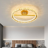 2022 New Nordic Led Ceiling Chandelier Ring With Remote Control Smart Golden for Bedroom Dining Table LED Hanging Lights Fixture