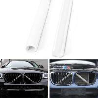 34ซม. Grille Trim Strips สนับสนุน Grille Bar สำหรับ BMW F10 F01 F11 F18 F06 F04 F07 F02 F03 ABS สีขาวทนทาน