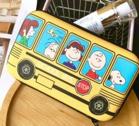 SNOOPY  YL  กล่องใส่ PWB  HDD , หูฟัง , เอนกประสงค์, Size XL  ลาย  SNOOPY YELLOW BUS   eva กันกระแทก งานดี  ขนาด16x10x3.5cm  งานสวยงาม   มีบริการเก็บเงินปลายทาง  BY   NOEYNEST