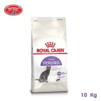 ? { ส่งฟรี } ?   Royal Canin Sterilised-37 ขนาด 10kg สำหรับแมวโตทำหมัน อายุ 1 ปีขึ้นไป  บริการเก็บเงินปลายทาง