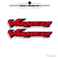 ✉▥ Motorcycle bicycle modern car reflective waterproof sticker tank luggage helmet LOGO MOTO sticker for Honda VARADERO 125 1000