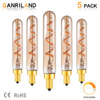 GANRILAND T20 E14 LED หรี่แสงได้2วัตต์ LED หลอดไฟตกแต่งยืดหยุ่น LED Light Ultra Warm 2200K 20W เทียบเท่า