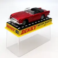 【NEW】 Mamas &amp; Babies รถโมเดลสะสมของเล่น1:43 Dinky 110 Aston Martin Red Diecast