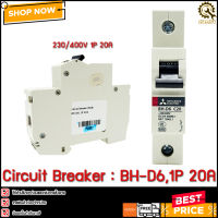 Circuit Breaker (MCB) BH-D6,1P 20A