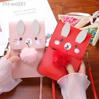 New Mobile Phone Bag Female Simple and Versatile Transparent Touch Screen Messenger Bag Cute Net Red Shoulder Bag Coin Purse