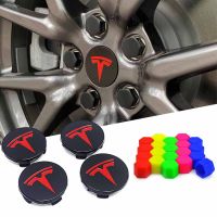 wheel cap car accessories abs wheel center cap Silicone nut For tesla model 3 model s model x