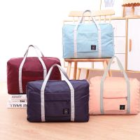 ถุงเก็บพับได้, 1 Unisex ความจุขนาดใหญ่ไนล่อนเดินทาง Duffel กระเป๋ากันน้ำกระเป๋าเดินทางน้ำหนักเบาพกติดตัว