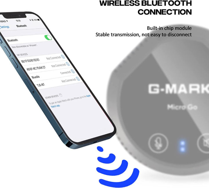 g-mark-micro-go-usb-speakerphone-bluetooth-conference-microphone-for-home-office-plug-and-play-360-voice-coverage-via-4-microphones-speaker-with-microphone-for-computer