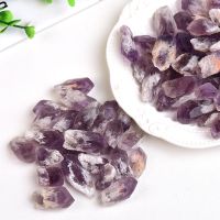 100 Natural Crystal Brazil Amethyst Irregular Ore Crystal Repair Rock Mineral Specimen Collection Aquarium And Home Decor Gifts