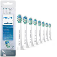 สำหรับแปรงสีฟันไฟฟ้า Philips Sonicare แท้ C2เปลี่ยนหัวแปรงสีฟัน,HX9024/67,ขาว,แพ็ค8