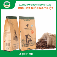 1kg Cà Phê Men s Coffee Dòng ROBUSTA Buôn Ma Thuột Thượng Hạng Vị Đậm Mạnh