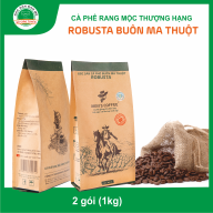 1kg Cà Phê Men s Coffee Dòng ROBUSTA Buôn Ma Thuột Thượng Hạng Vị Đậm Mạnh thumbnail