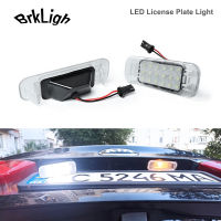 2ชิ้นสำหรับ Kia Rio 2005-2011 LED ไฟป้ายทะเบียนรถด้านหลังจำนวนโคมไฟ Kia Rio5 2006-2011สีขาว C An BUS อุปกรณ์รถยนต์