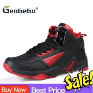 GenGeGo Men Size 35-45 High Top Basketball Shoes for Outdoor Sport for Men
