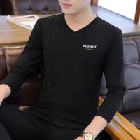 2022v-neck long sleevemale popular logo fall on men dresslong render unlined upper garment of cultivate ones morality trend