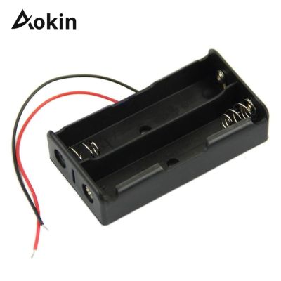 18650 Plastic Battery Storage Case Box Holder Leads 1 2 3 4 Slot Way 3.7V Diy Batteries Clip Holder Container With Wire Lead Pin