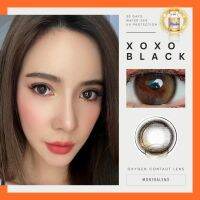 ?ปังกว่านี้ ไม่มีอีกแล้ว คอนแทคเลนส์ มีทุกค่าสายตา? Montra XOXO Andrea Gray Brown -0.50 ถึง -10.00 DIA 14.2mm ?แถมตลับ?บิ๊กอายนำเข้าเกาหลี เลนส์กรองแสง