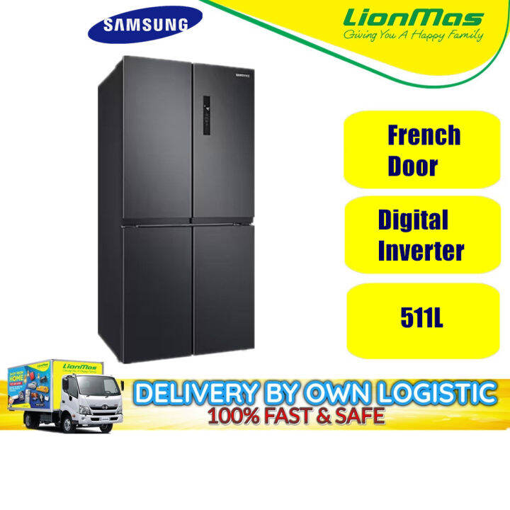 Samsung 511L Digital Inverter 4Door Refrigerator RF48A4000B4 /ME with