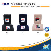 Fila Collection ฟีล่า ผ้ารัดข้อมือ อุปกรณ์สำหรับเล่นกีฬา Wristband Player2PK WBV2207TP650009 (390)