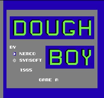 Dough Boy Region Free 8 Bit Game Card For 72 Pin Video Game Player