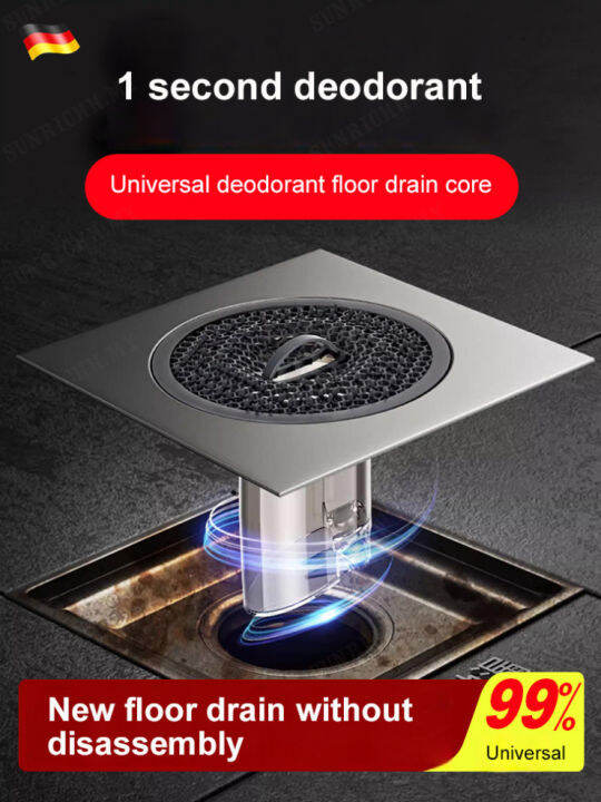 Sunrichh Keep Your Bathroom Fresh with a Stainless Steel Drain Cover