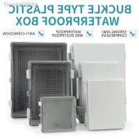 ◙✽☾ Waterproof Plastic Enclosure With Hasp Electrical Junction Box Outdoor Sealed Switch Power Case Electrical Distribution Boxes