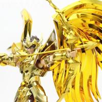 GT Model Saint Seiya Myth Cloth EX Sagittarius Aiolos Soul Of God SOG Metal Armor Action Model Figurines Saint Great Toys Model