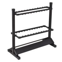 Fishing Rod Holders,Portable Fishing Rod Rack,Holds Up to 24 Rods,Fishing Pole Vertical Ground Display Rack Black