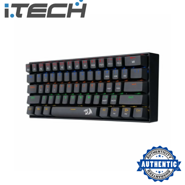 Redragon K606R Lakshmi Gaming Keyboard [Red] | Lazada PH