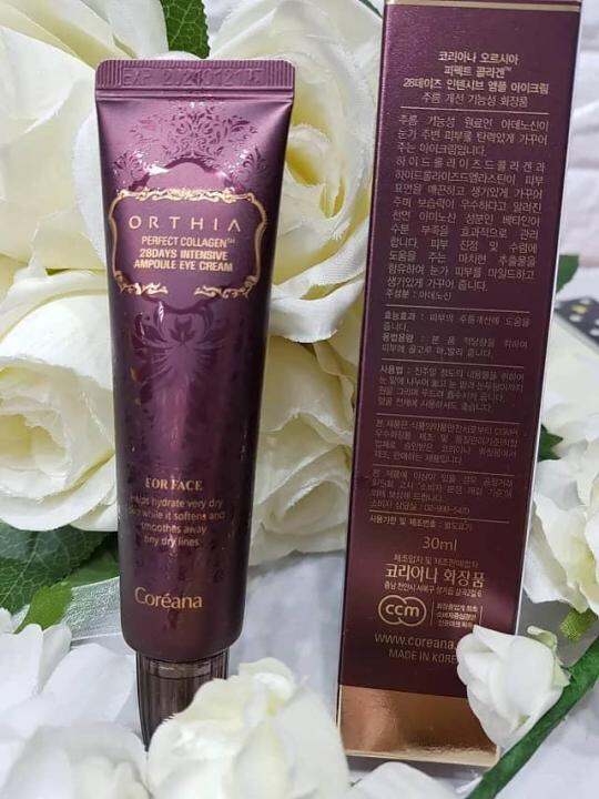 Coreana Orthia Perfect Collagen 28days Intensive Ampoule Eye Cream 30ml