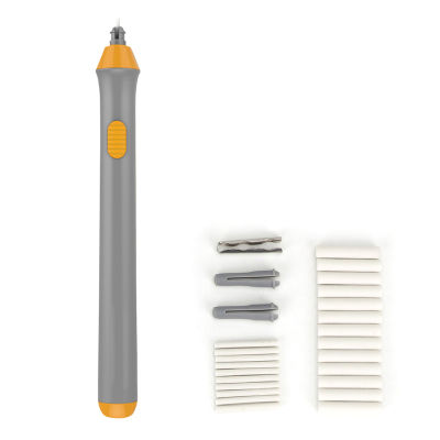 Adjustable Auto Eraser Pen with 5mm 2.3mm Eraser Refills Battery Operated Painting Accessory Stationery DU55