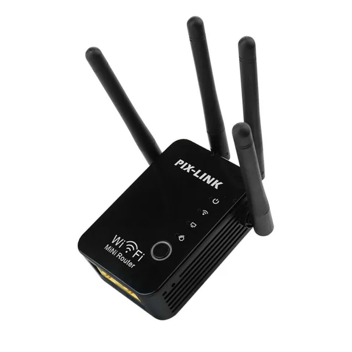 unitbomb-2-4g-wifi-repeater-pixlink-wr16-300mbps-wireless-wifi-router-ช่วงสัญญาณ-extender-4-ภายนอกเสาอากาศ