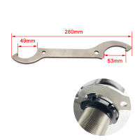 For Honda Kawasaki Suzuki Yamaha CRF RMZ Universal Rear Shock Absorber Shock Wrench Hook Spanner Stainless Steel Hand Tool