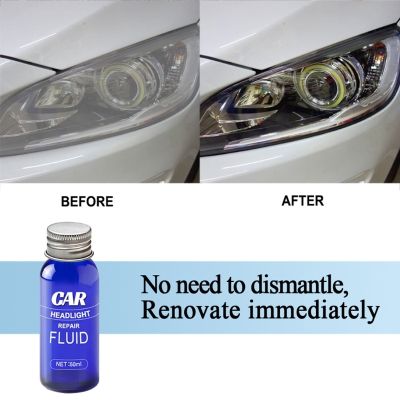 Automotive Headlight Repair Fluid Lamps Rearview Polishing for Car Scratch Yellowing Dust Cleaning