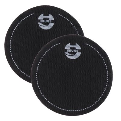 ‘【；】 Magideal 2Pcs Bass Drum Patch Drumhead Protector For Drum-Heads Kick Pad Protective Instrument Accessory