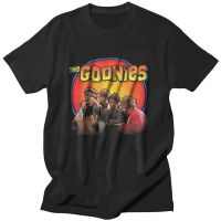 The Goonies Movie T Shirt Men Cotton Tshirt Graphic Teesshort Sleeves Never Say Die Sloth Chunk Fratelli Skull Pirate T-shirt XS-6XL