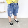 Diimuu kids boys fashion summer clothing denim shorts children wear - ảnh sản phẩm 1