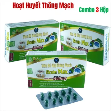 Đánh giá viên bổ não thông mạch brain max ginkgo biloba 600mg 2023 có tốt không