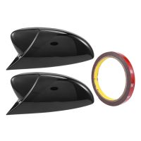 for Scirocco PASSAT Beetle 2009-2018 Black Door Side Wing Rearview Mirror Ox Horn Cover Cap Car Accessories