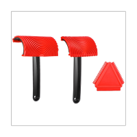 3 PCS Rubber Wood Graining Painting Tool Empaistic Wood Texture Tool Wood Graining Set for Wall