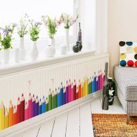 DIY Mural Pencil Back To School Wall Stickers Removable Vinyl Art wall Decals Kindergarten Play Room Decor Wall Stickers Decals