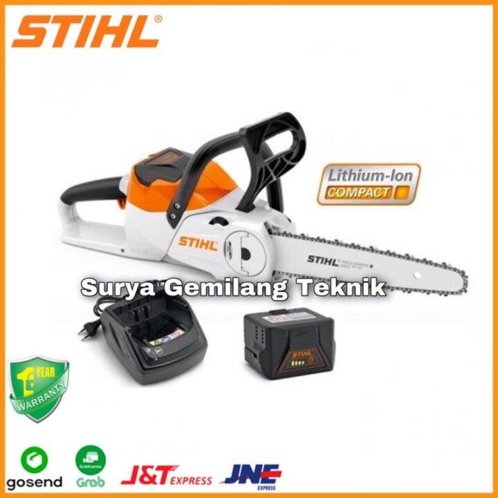 Chain Saw Cordless Stihl Msa 120c Bq With Ak 20 N Al 101 Charger Ori