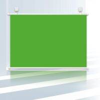 Tenwish Wall Mountable Green Screen Chroma key Panel Backdrop Background for Photography Broadcast flat and thicken opaque light